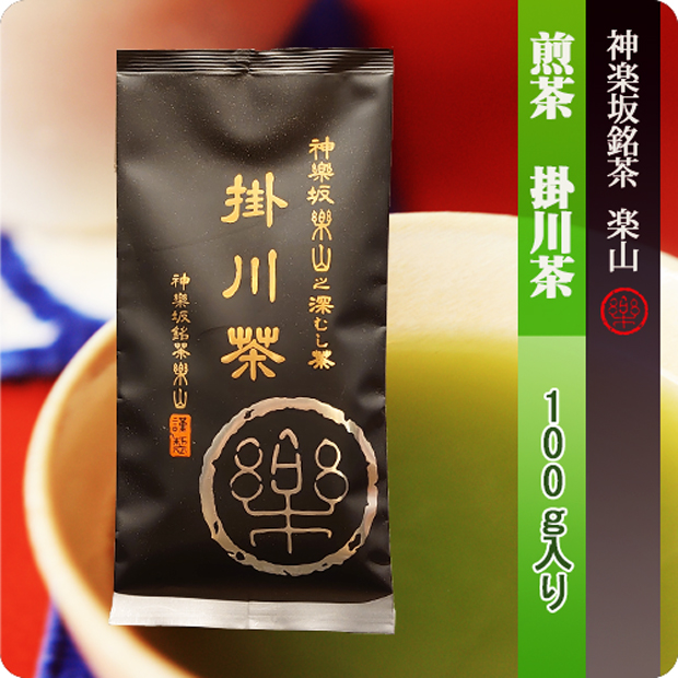 新茶　深むし煎茶　掛川茶１００ｇ袋