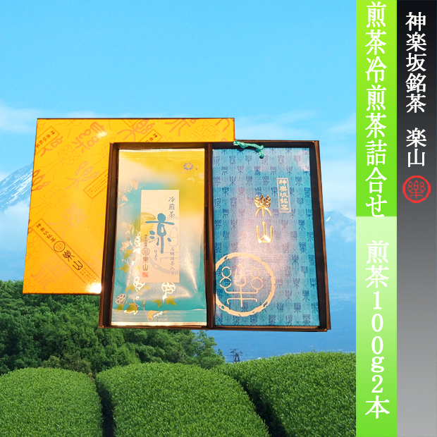 煎茶竹印・水出し煎茶涼１００ｇ袋詰合せ