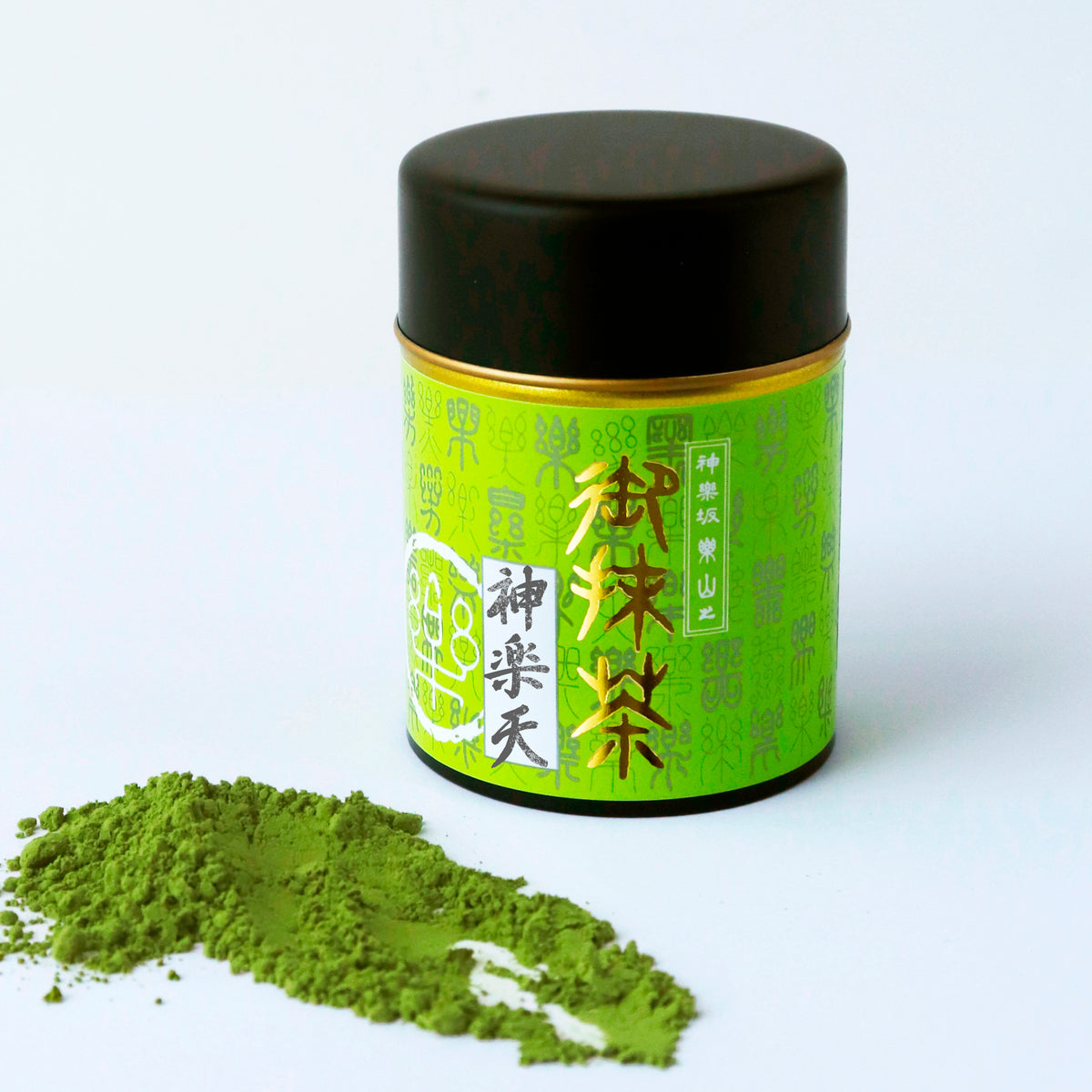 抹茶　神楽天３０g缶